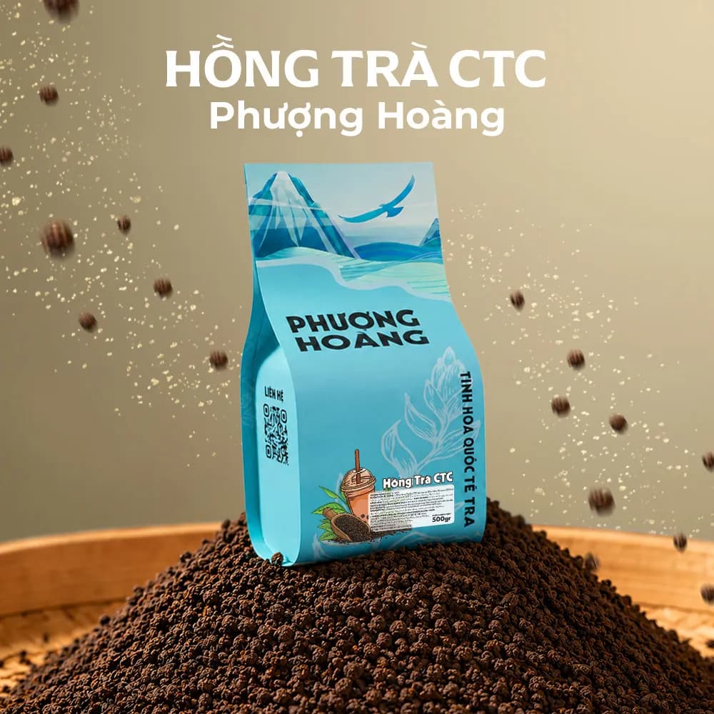 Hồng Trà Bột CTC Chất Lượng Cao | Phượng Hoàng - Ảnh 1